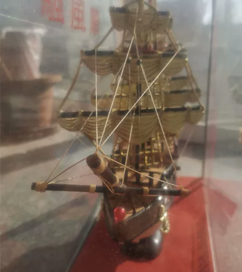 一帆风顺，扬帆，出行，船模，摆件，帆船模型...