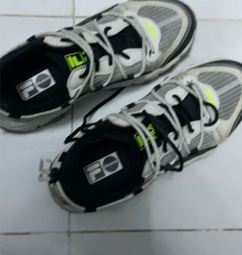 斐乐 Fila 正品运动训练休闲健身老爹鞋...
