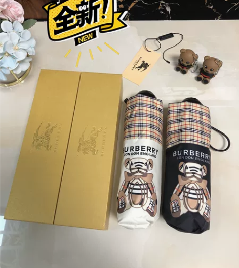 巴宝莉可爱礼品伞（BURBERRY） 五折...