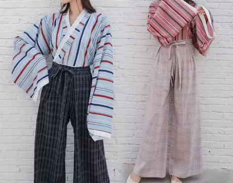 ?小粉红小粉蓝秋夏季汉元素改良日常汉服女装...