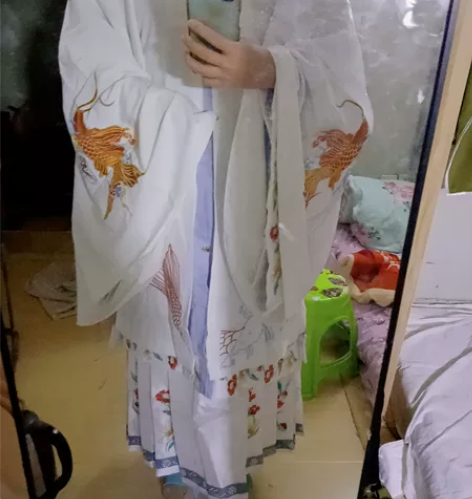 五五年汉服明制披风 云鱼在水 已绝版 均码...