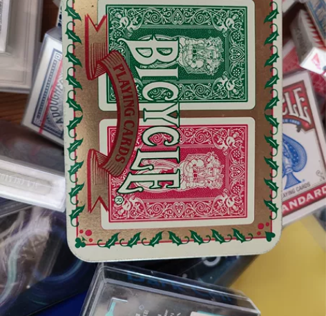 90年代圣诞老人牌背铁盒套装! 全新无暇!...