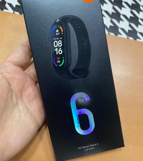 小米手环6 全面彩屏 30种运动模式 24...