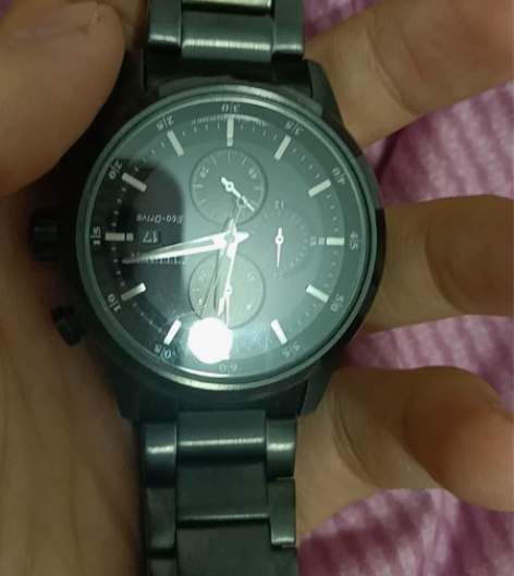 西铁城黑夜武士官网买的2700，九成新转了...