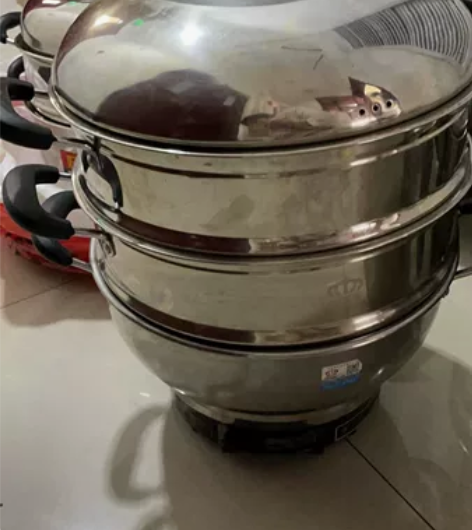 王中皇多用锅电锅，电煮锅电蒸锅蒸炸炒煮涮灶...