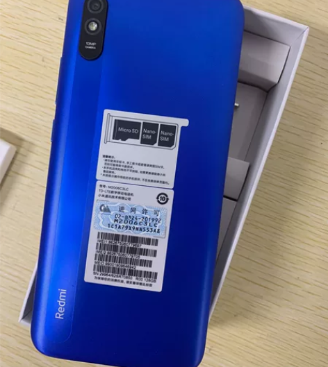 小米红米9A 4G+128G晴空蓝成色：9...