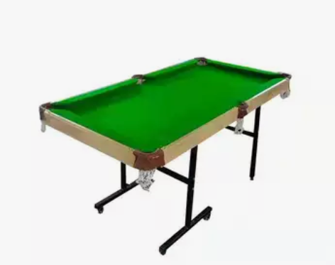 红杉林折叠钢化玻璃训练台球桌家用标准成人斯...