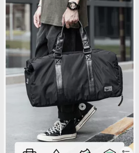 篮球包 旅行包 游泳健身包 几乎全新 干湿...