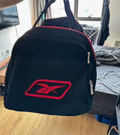 超大nba复古包，9新，很久没用显旧，但几...