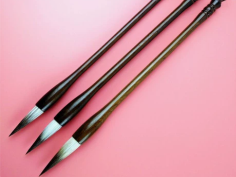 厂家直销紫毫毛笔初学使用大楷中楷小楷文房四...