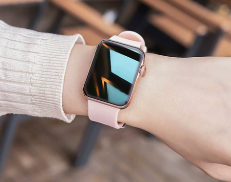 华为苹果通用女士智能手表蓝牙电话多功能太空...