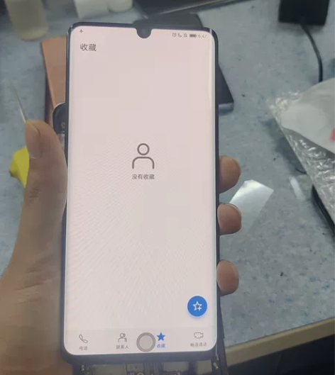 华为P30P瑕疵屏幕,小偏光伤触摸好 感兴...