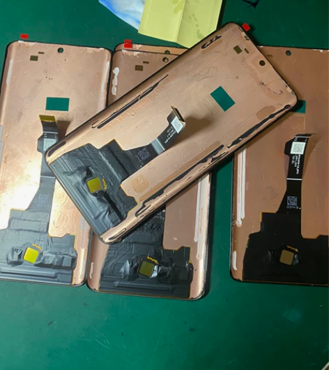 华为p50pro屏幕总成p50p原装换面显...