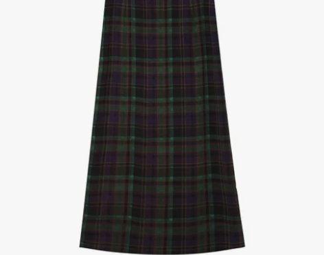 ziling吱呤  19ss/格子铅笔裙/...