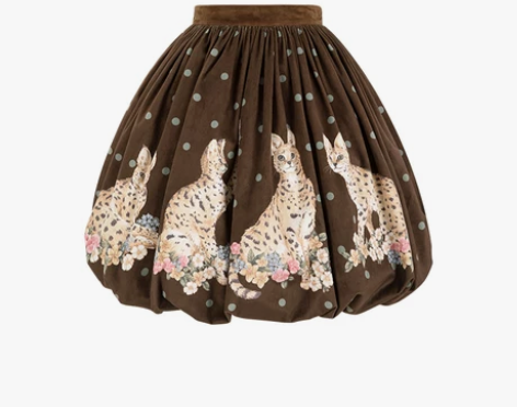 仲夏物语 薮猫系列  SK花苞裙 loli...