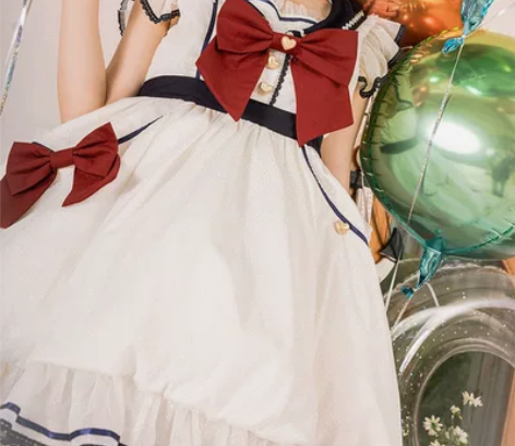 【现货】告白气球家lolita海军一号花苞...