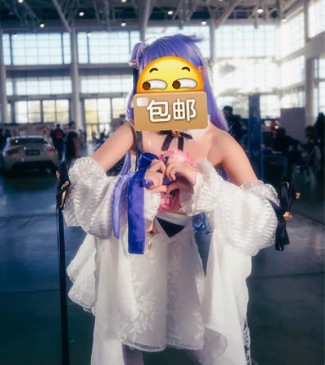 独角兽婚纱大全套  包毛包花束配件齐全 假...