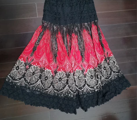 全新民族风半身裙，全棉透气，裙长2.4，腰...