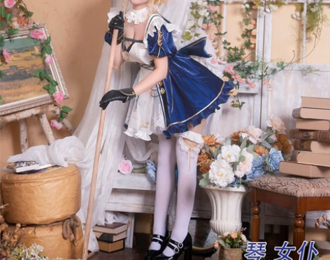 原神cosplay 琴cos 同人女仆装 ...