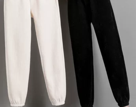 休闲裤女 休闲裤子雪尼尔女爆款2022新款...