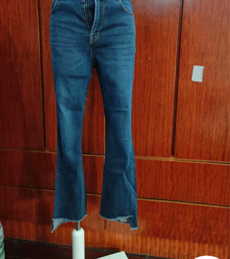 品牌女装牛仔裤27码微喇叭牛仔裤潮裤单裤,...