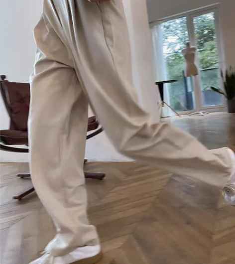 大瑜的店西裤女直筒高腰2020秋季新款休闲...