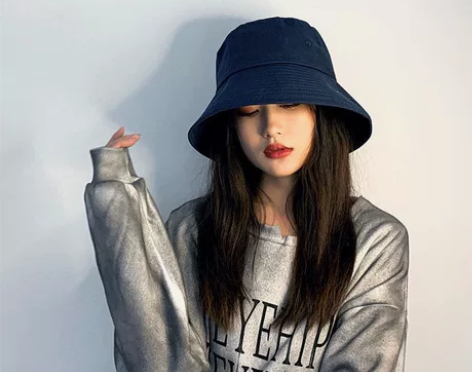 网红渔夫帽女百搭圆脸时尚夏日系文艺遮阳帽防...