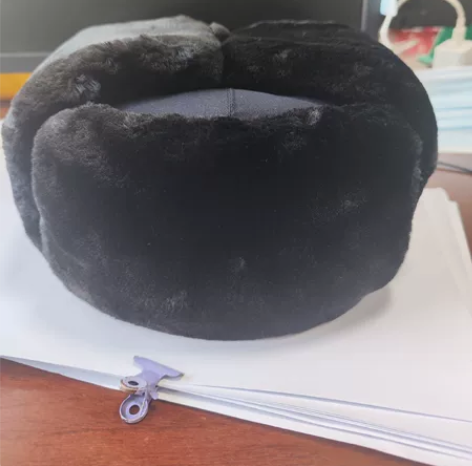 全新铁路冬款雷锋帽，55、56各一顶，57...