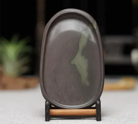 砚台文房四宝端砚宋坑5寸 感兴趣的话点“我...