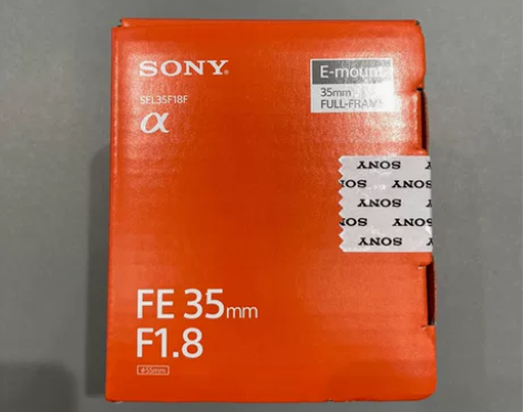 全新国行现货 索尼FE35 1.8F 全画...
