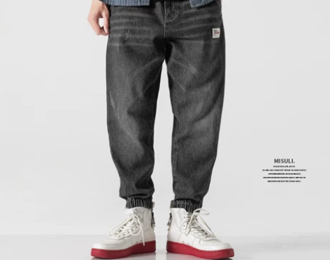 休闲牛仔裤穿过两次 有点短建议178以下男...