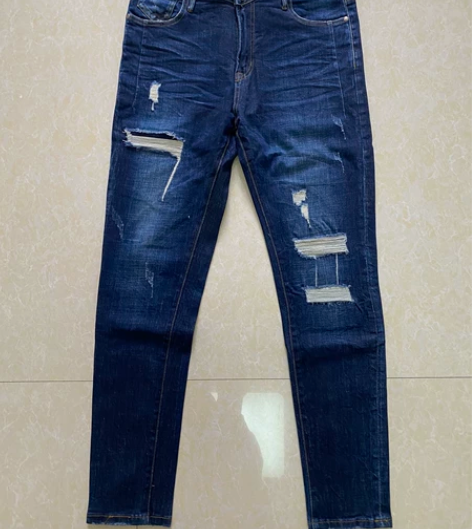 男士牛仔裤 小脚长裤 33码 感兴趣的话点...