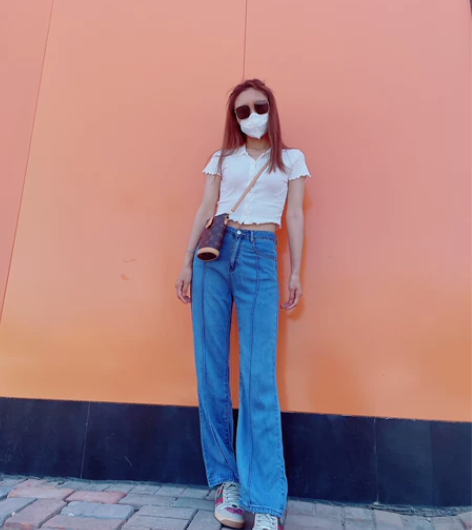 超薄天丝牛仔裤高腰宽松直筒裤夏季薄款女款牛...