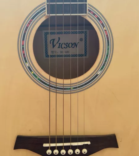 vicson吉他 DD-40C 闲置很久了...