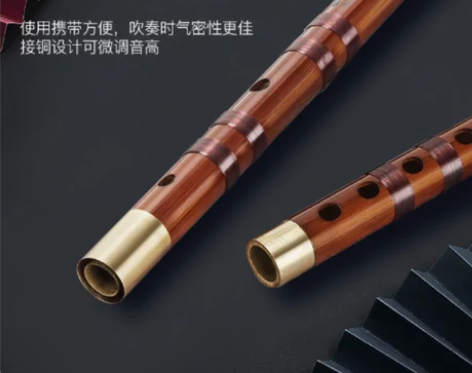 笛子乐器入门竹笛演奏级横笛g调f儿童c女零...