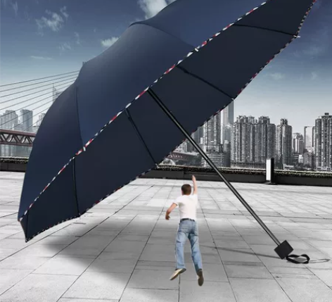 十骨加大雨伞双人大号折叠晴雨伞两用男女商务...