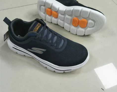 42码斯凯男鞋春秋新款一脚蹬套脚健步鞋透气...