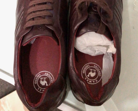 全新骆驼男式休闲鞋,专柜买,牛皮,牛筋底,...