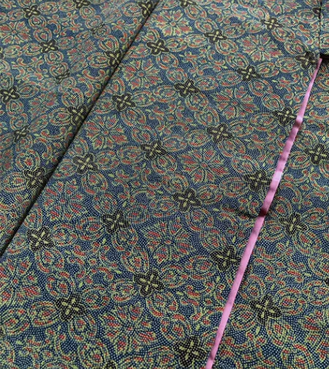 kiya喜屋七宝绞小纹和服 材质：正绢哑光...