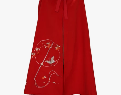 兰若庭 汉服 红果果 斗篷 感兴趣的话点“...