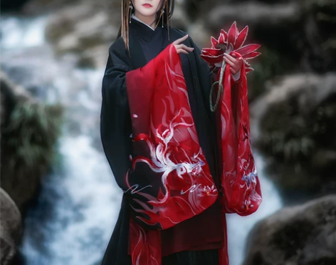 【年货价】如梦霓裳汉服女大袖衫加下裙九尾灵...