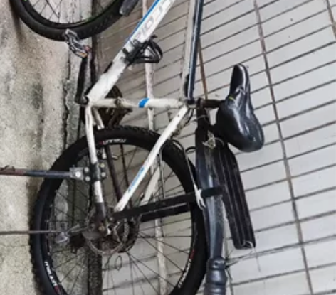 26寸山地自行车，正常使用只有前刹，变速正...