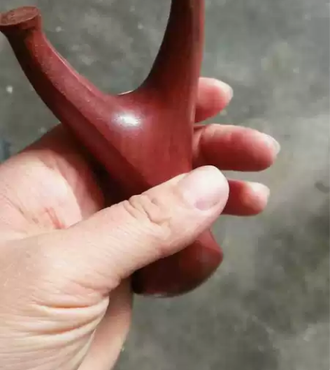 木头弹弓,非洲红木弹弓,练手弓微瑕疵,有点...