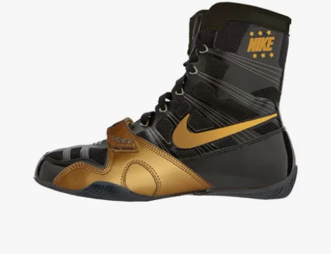 耐克hyperko1拳击鞋41码黑金现货在...