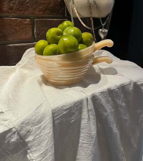 Vintage美国FireKing火王单柄...