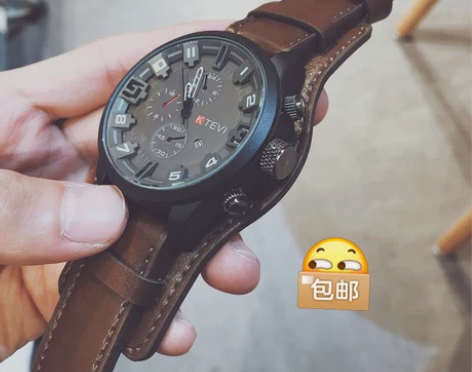 全新朋友从香港带回来的手表（如图），带起来...