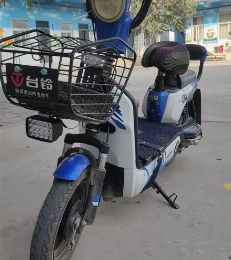 台铃电动车，电池4820，充满电跑40km...