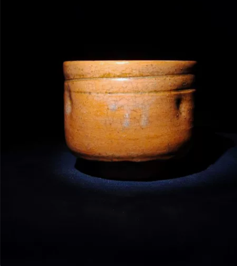 江户时期 乐烧 赤乐茶碗 京烧巨匠初代清水...