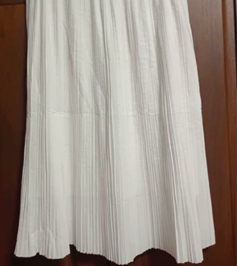 全新女高腰白色大裙摆半身裙长裙百褶裙伞裙大...
