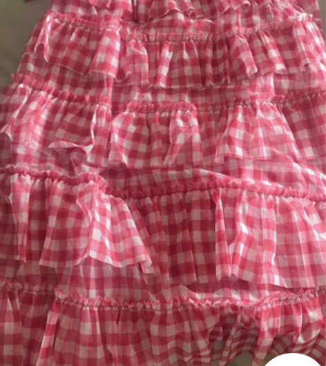 欧货长款半身裙 穿了一次和全新的一次，实体...